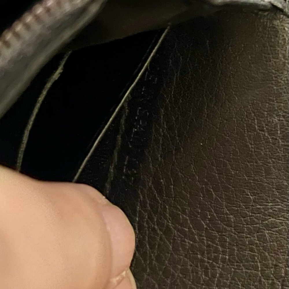 Loewe Authentic Vintage Leather Bifold Long Wallet on Removable Shoulder Strap - Picture 9 of 9